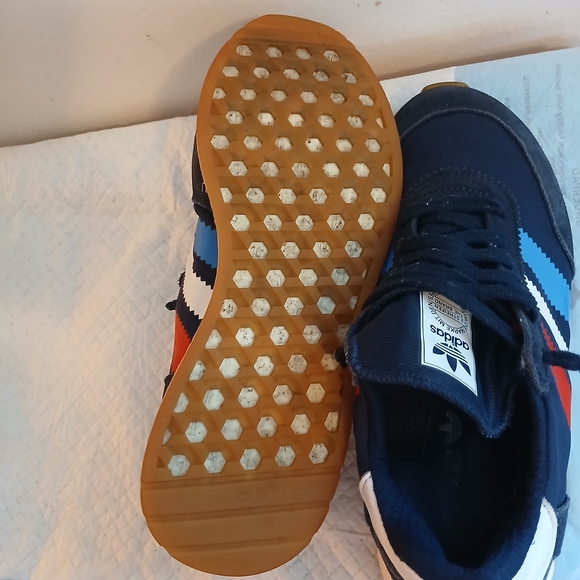 Adidas I-5923 Collegiate Navy Athletic Running Shoes Men's Size 9 Vintage - Picture 9 of 11